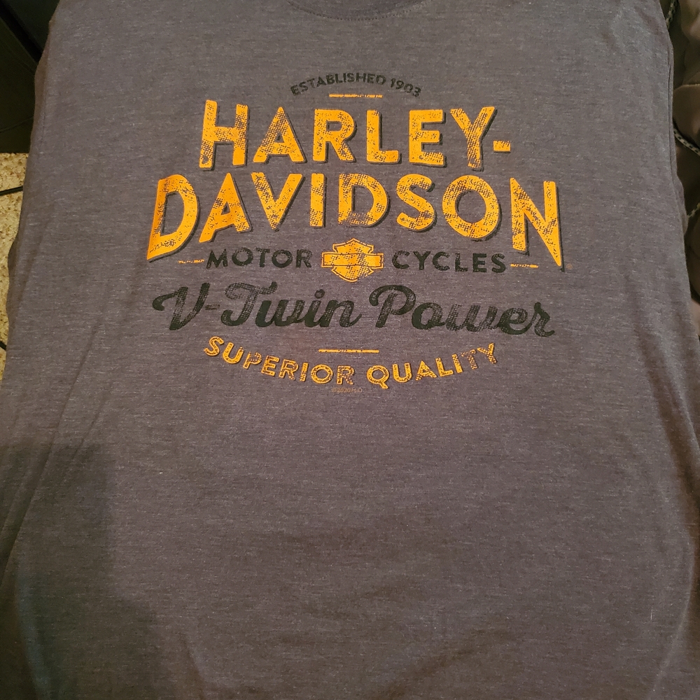 New Harley-Davidson Motor Cycles Windy City Chicago Men's Tee